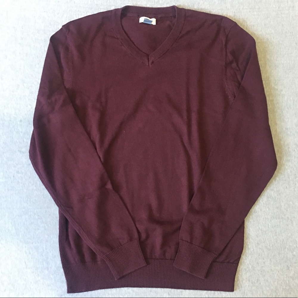 🔥: Old Navy • Burgundy • Crewneck • Sweater